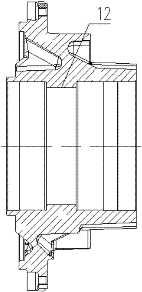 Automobile and hub bearing unit thereof