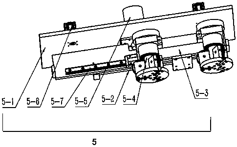 Laser cracking-off machine