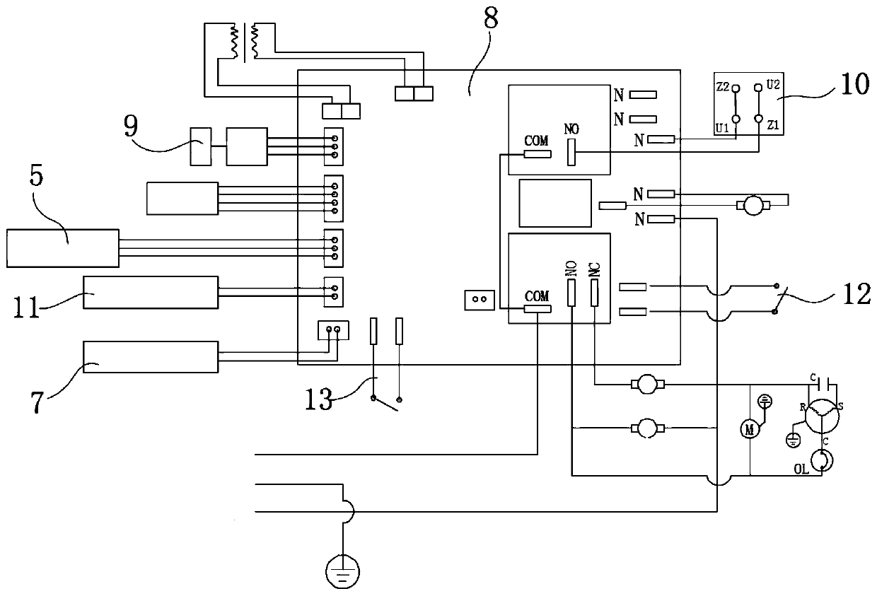 Refrigeration control method of ice cream machine