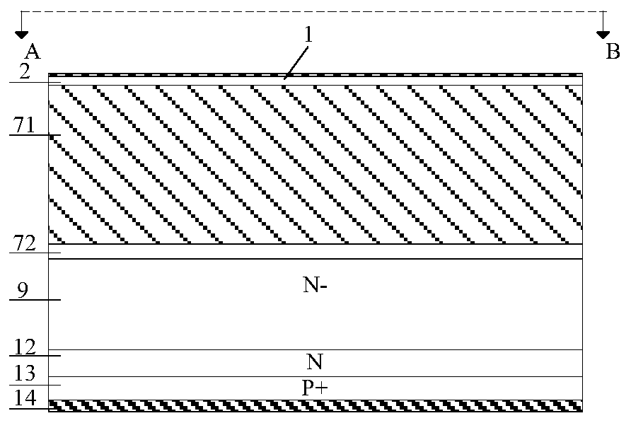 A trench gate charge storage type igbt and its manufacturing method