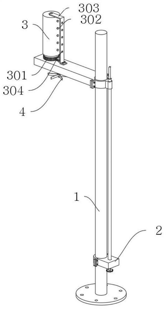 Automatic monitoring and early warning equipment for noise pollution source