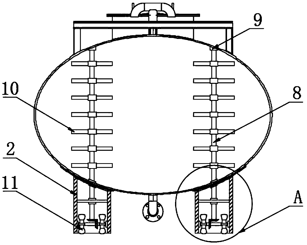 Crude oil tank