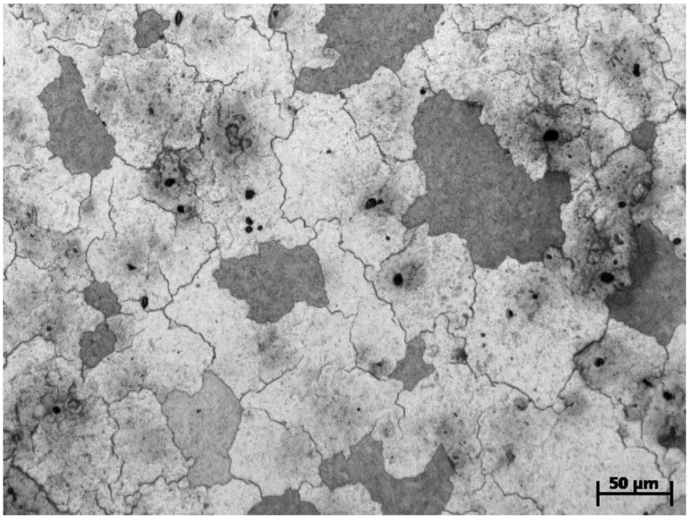 Display method of austenitic grain boundary of medium-manganese steel for automobile