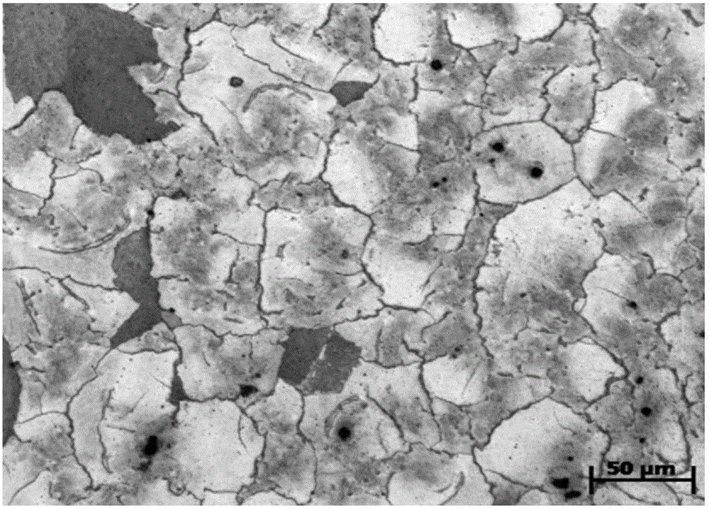 Display method of austenitic grain boundary of medium-manganese steel for automobile