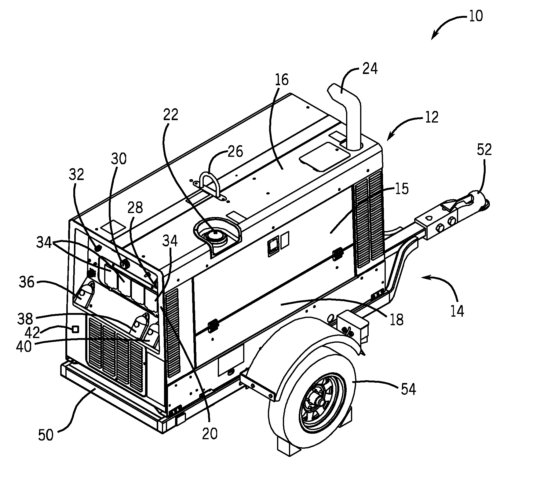 System and method for limiting welding output and ancillary features