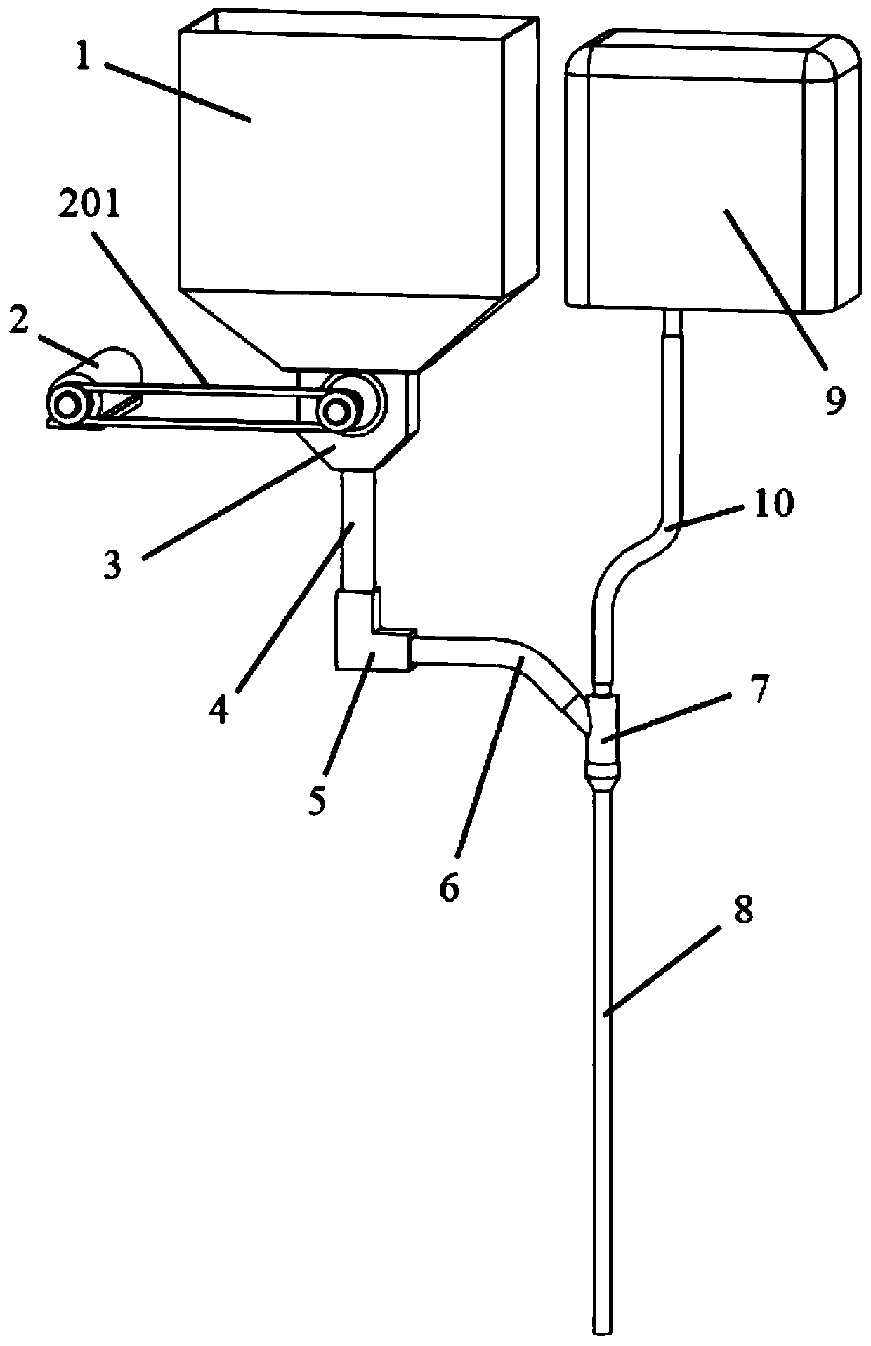 Wheat Pneumatic Acceleration Sowing Device