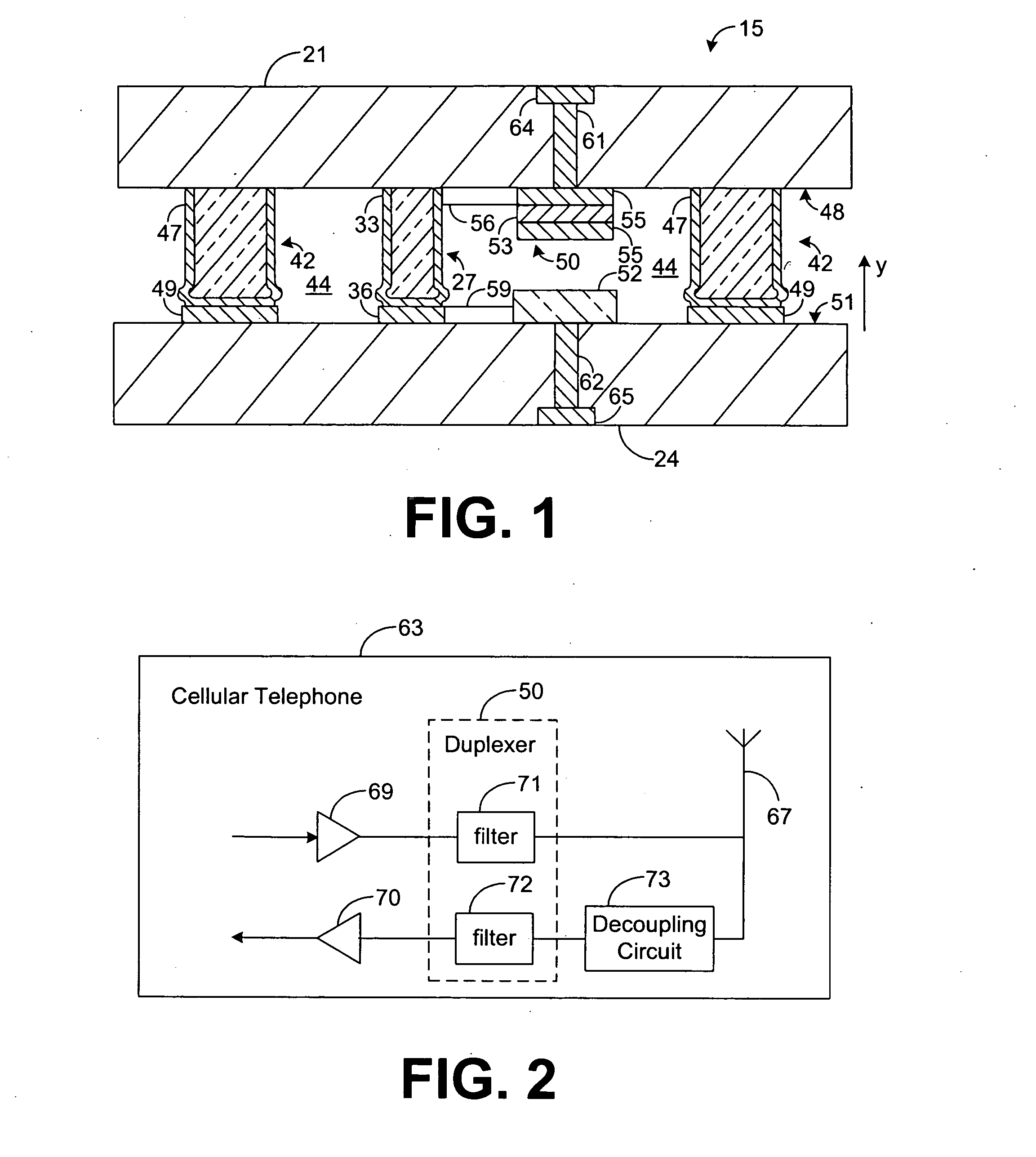 Film bulk acoustic resonator package and method of fabricating same