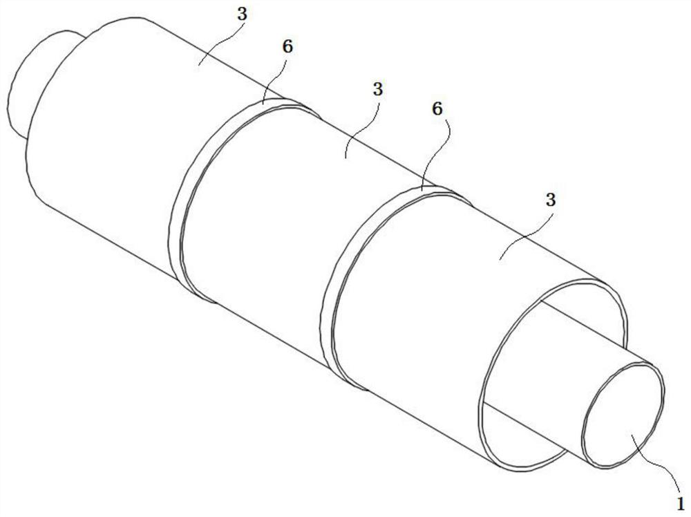 A protective device for protecting chemical pipelines