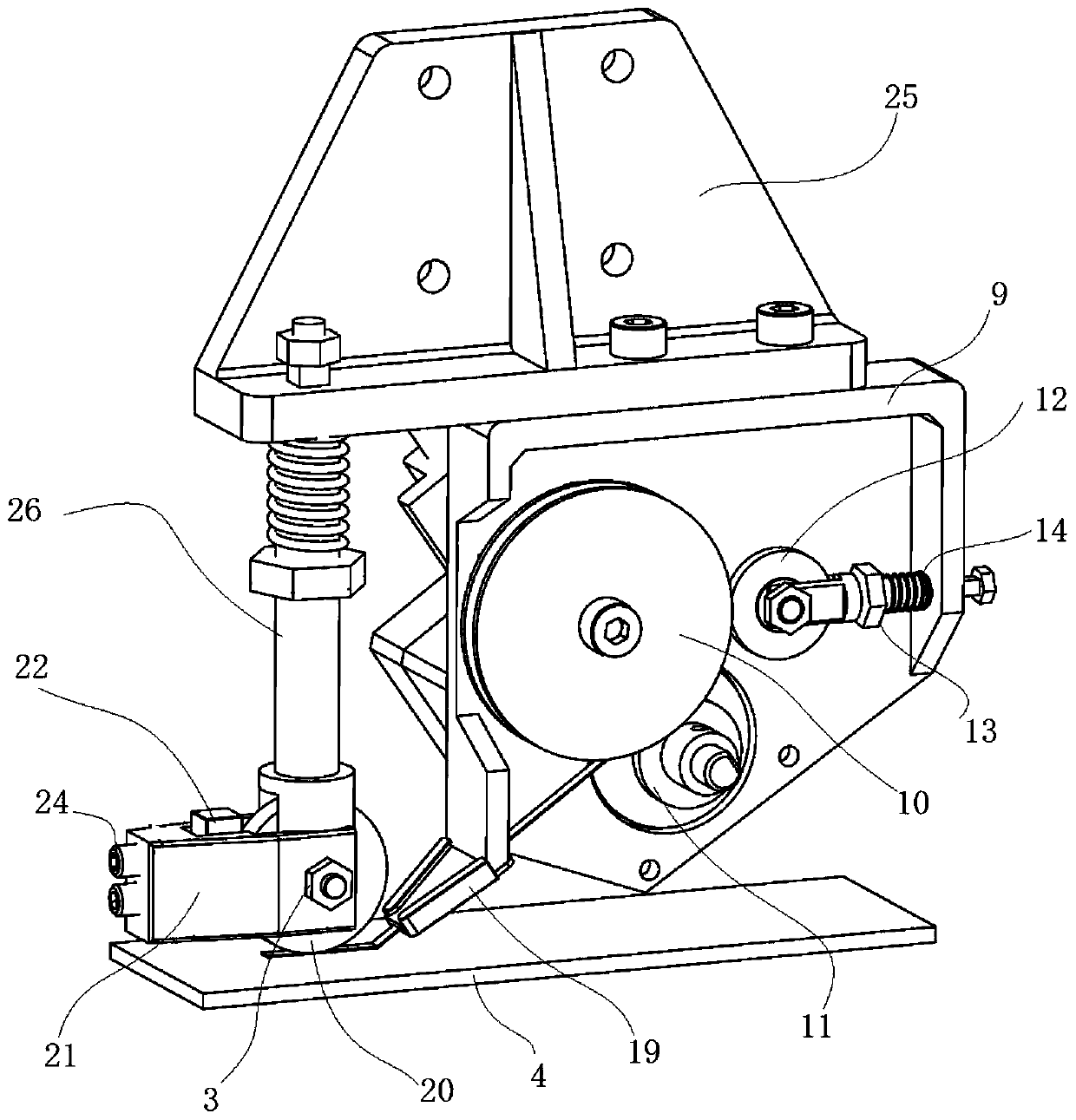 3D printing system based on Joule heat and used for thermoplastic alloy