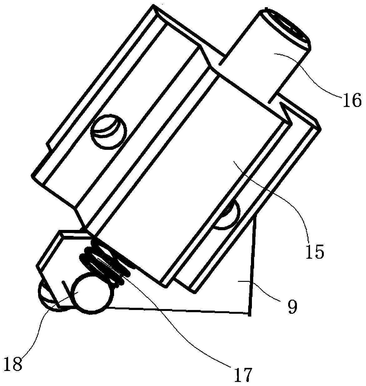 3D printing system based on Joule heat and used for thermoplastic alloy