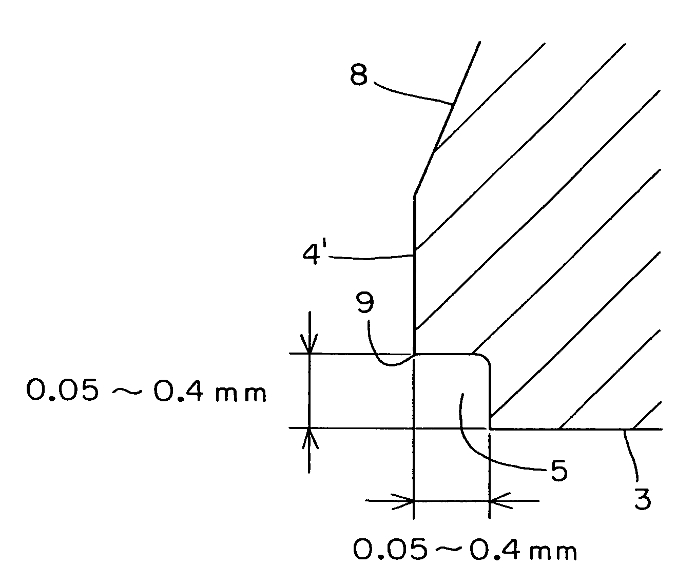 Steel piston ring