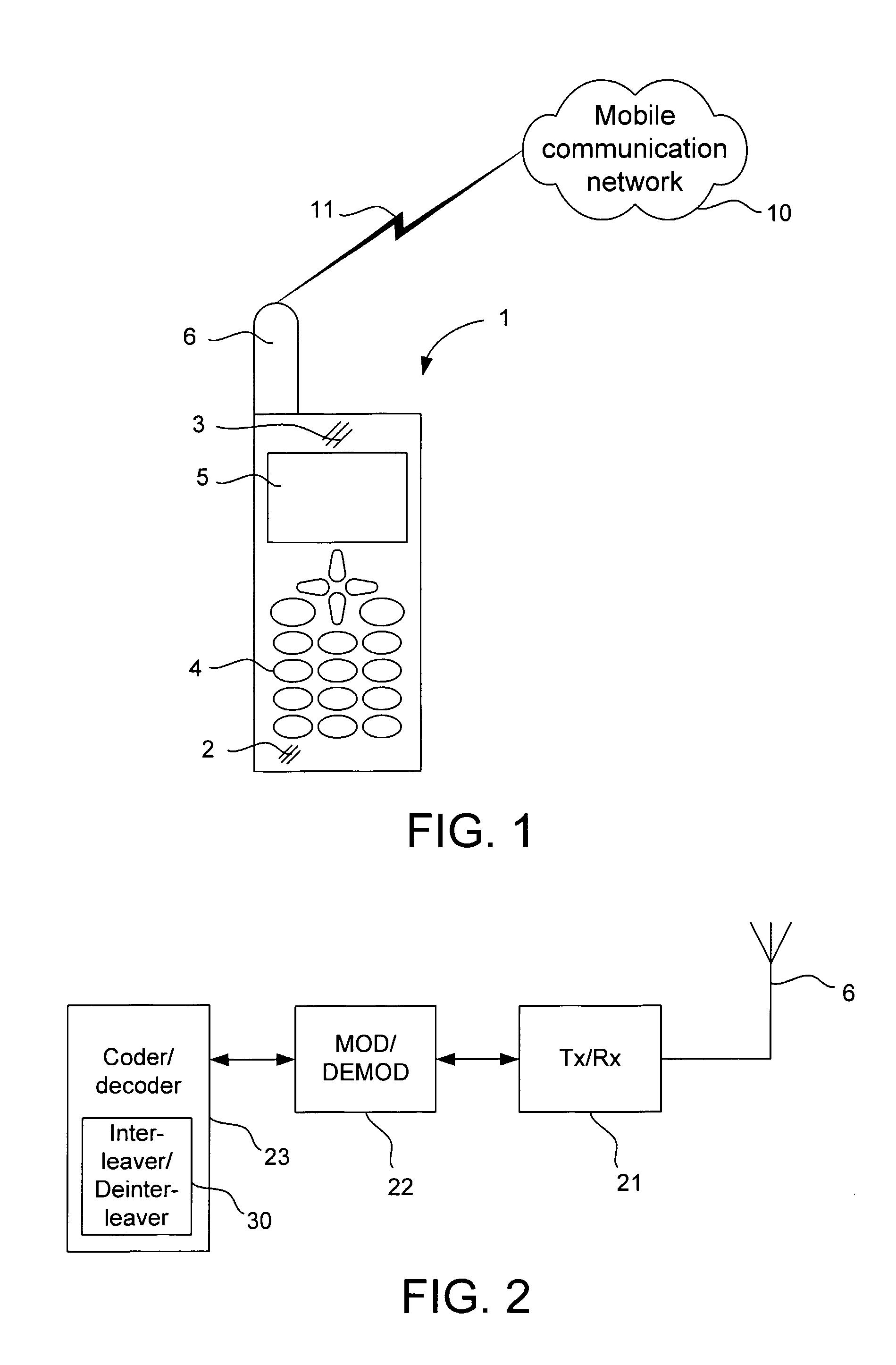 Address generator for an interleaver memory and a deinterleaver memory