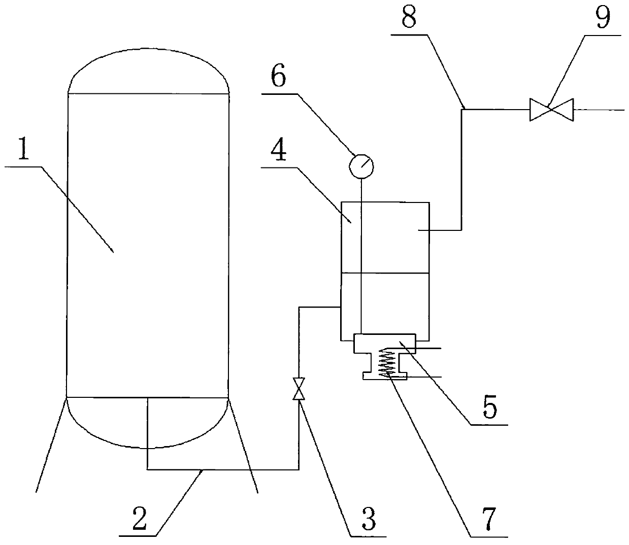 Condenser refrigerating system based on liquid nitrogen