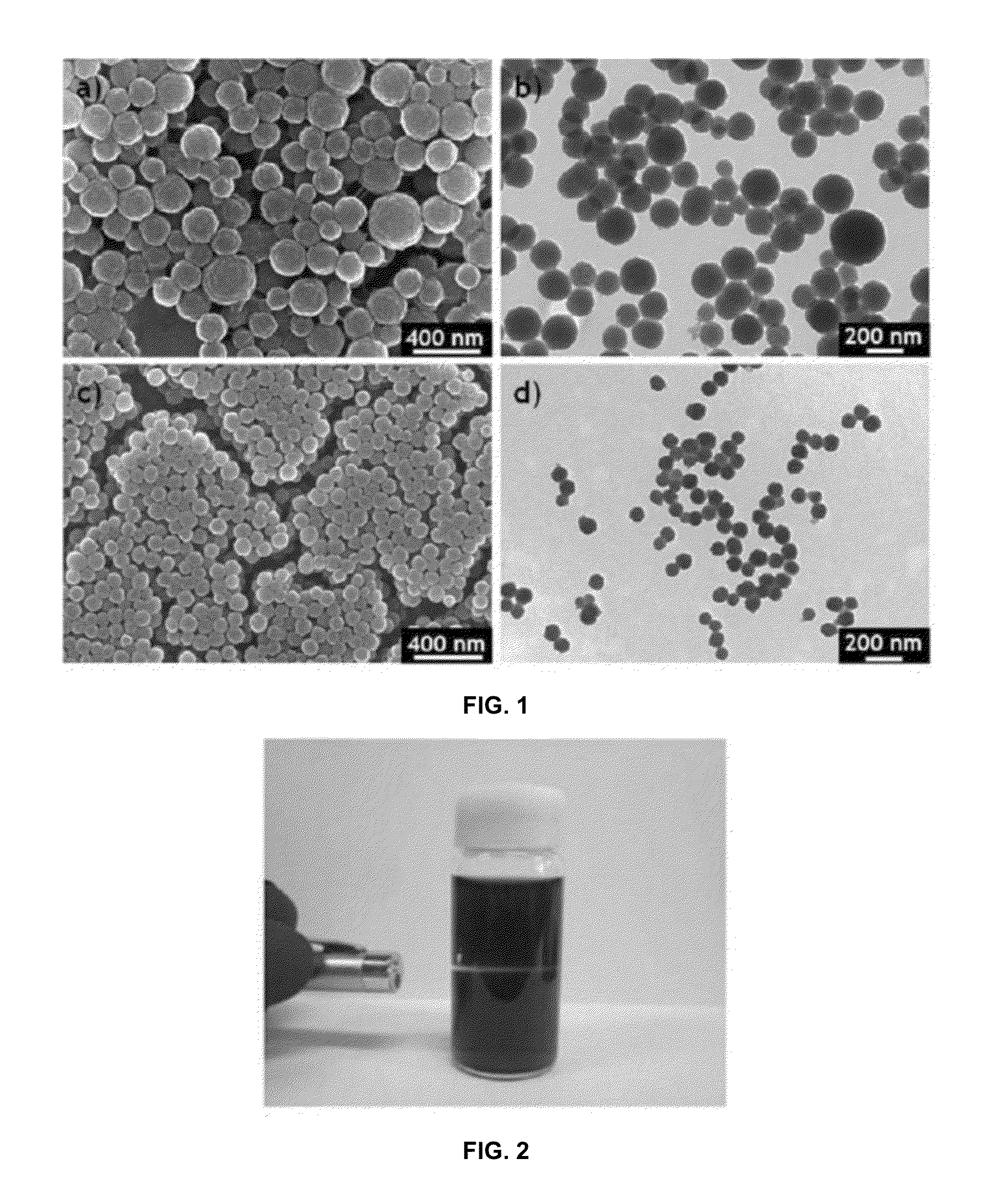 Nano-sized melanin particles and method of producing same