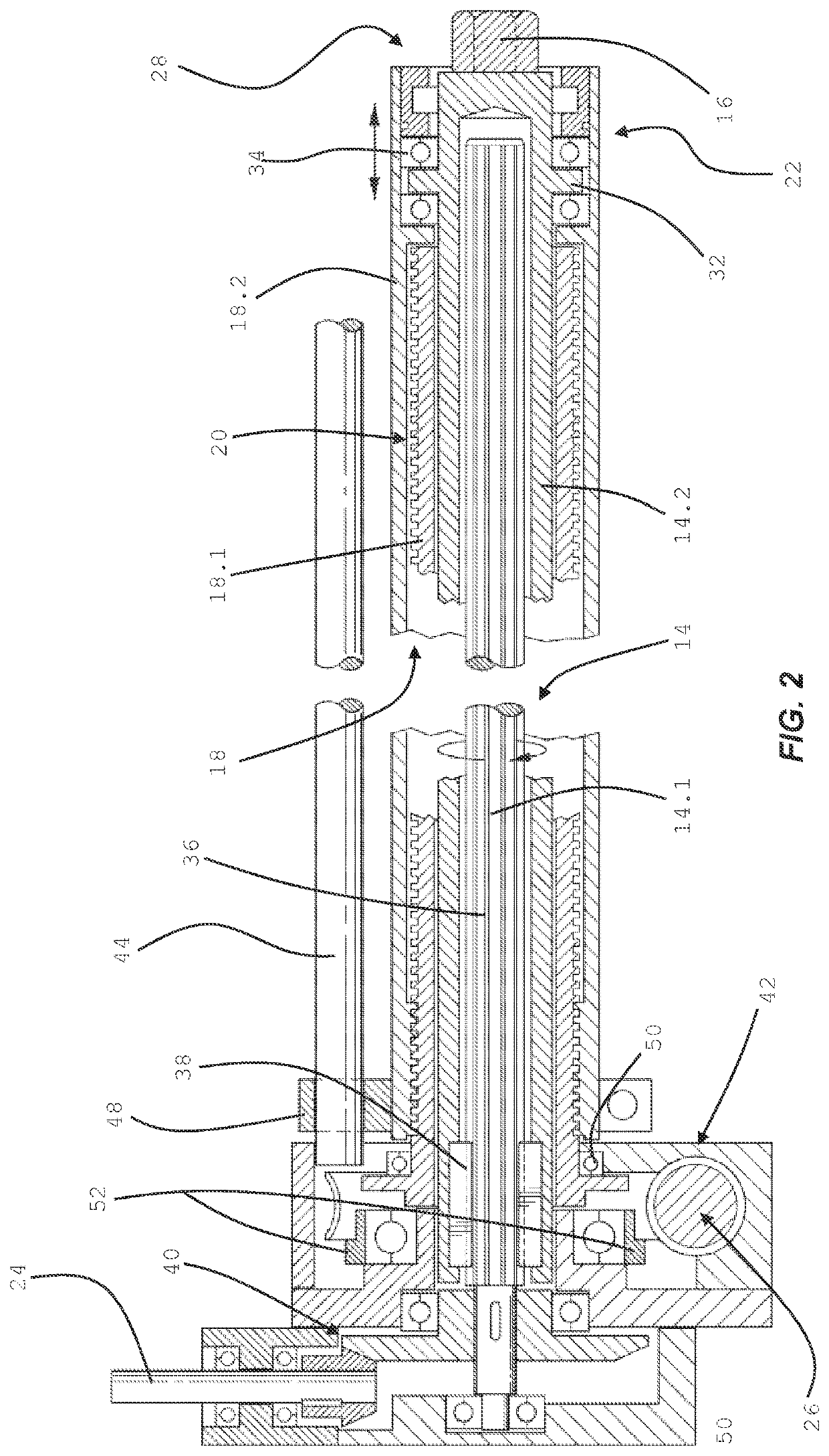 Hot tapping drill apparatus