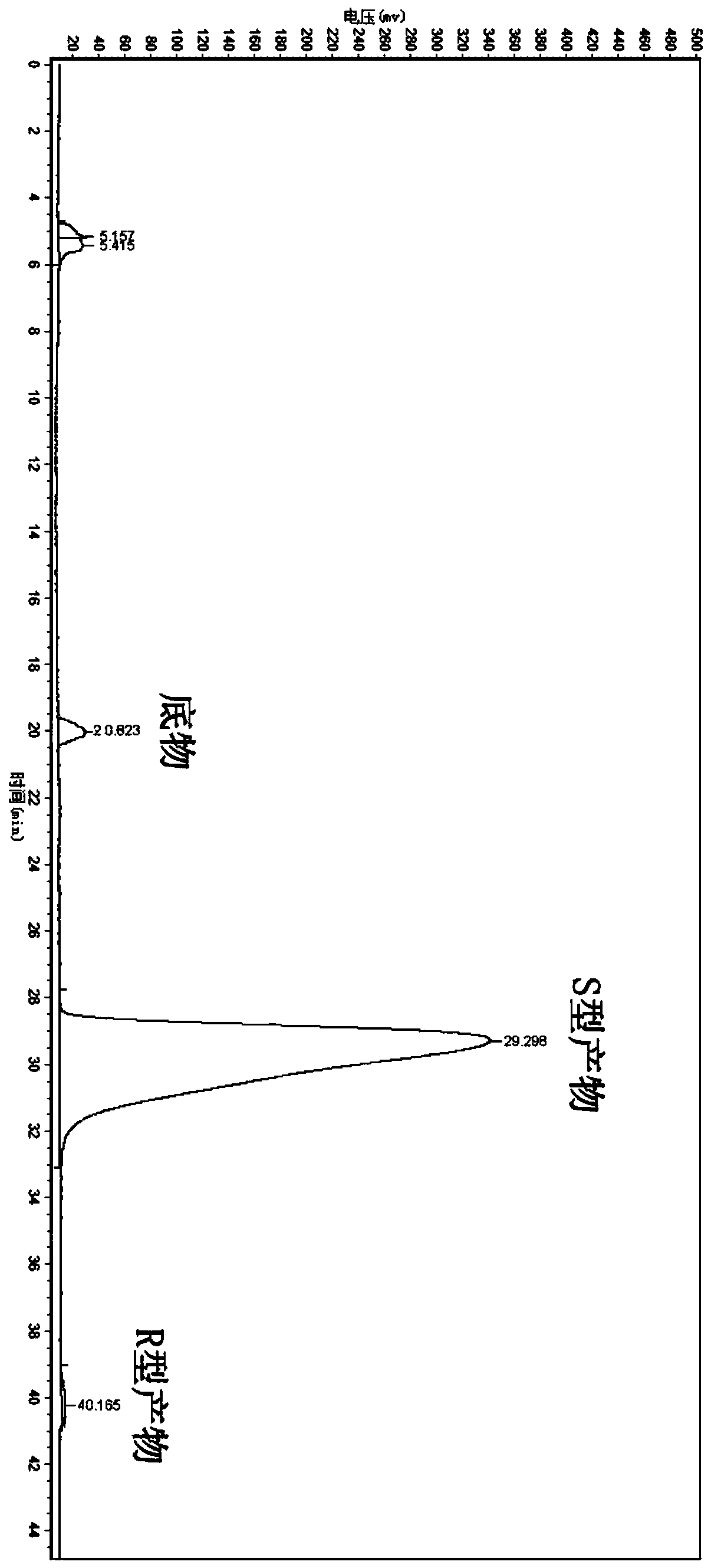 Candida parapsilosis ZJPH1305 and application thereof in preparation of chiral alcohol