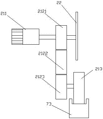 Wood fixed-length cutting mechanism