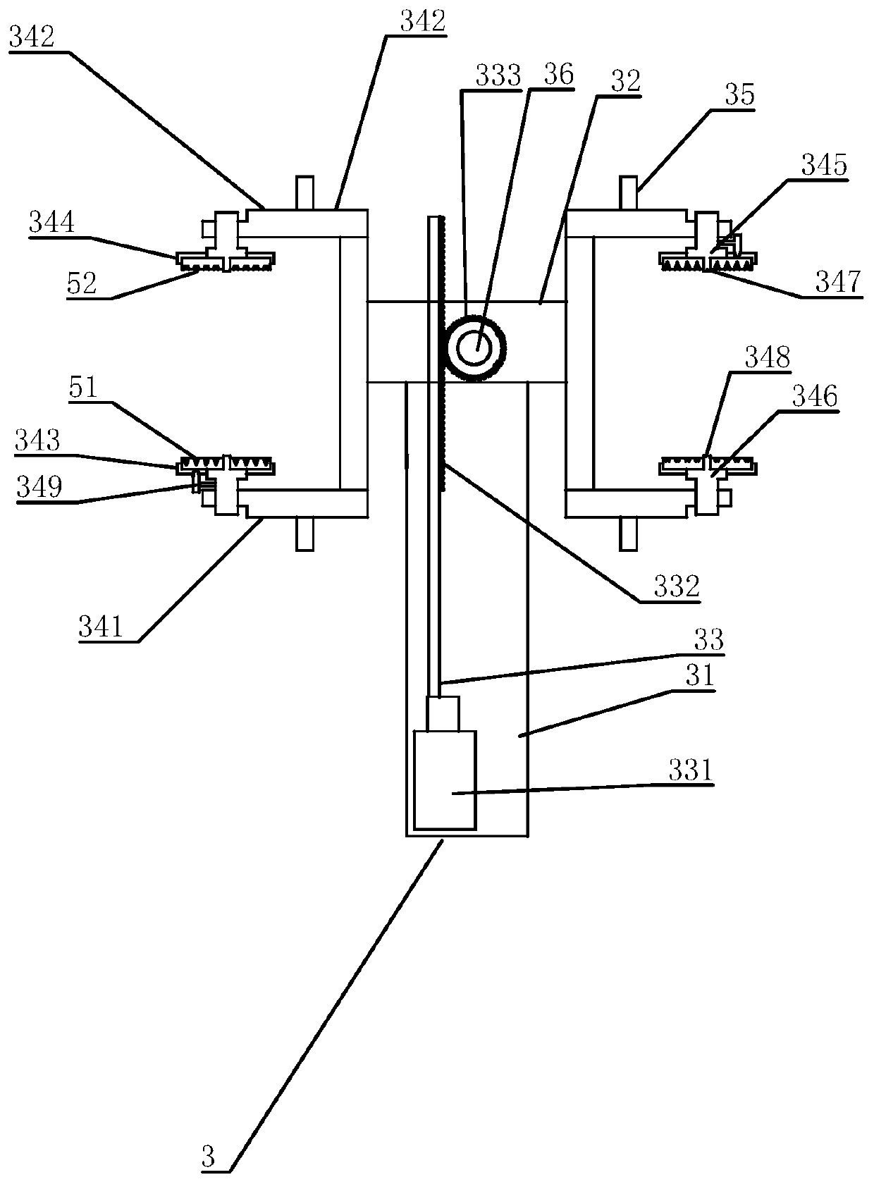 A rhinestone blister tray automatic forming machine