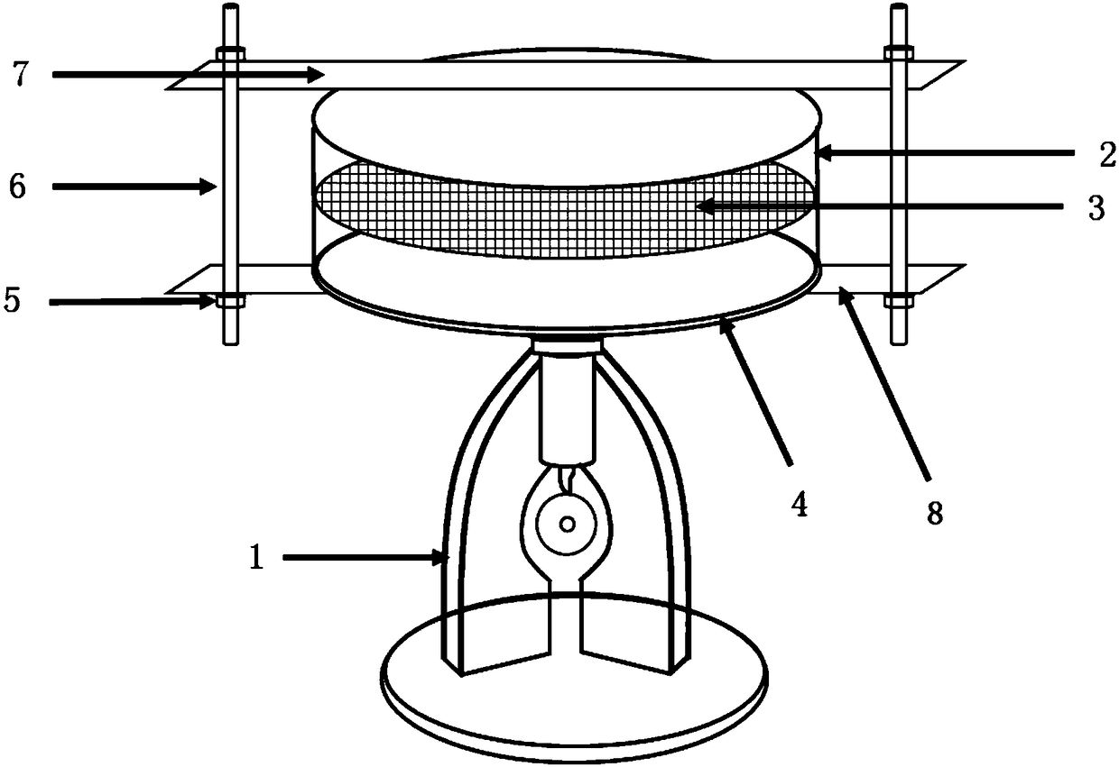 Method for testing maximum wrapping layer thickness of slurry at aggregate surface in permeable concrete