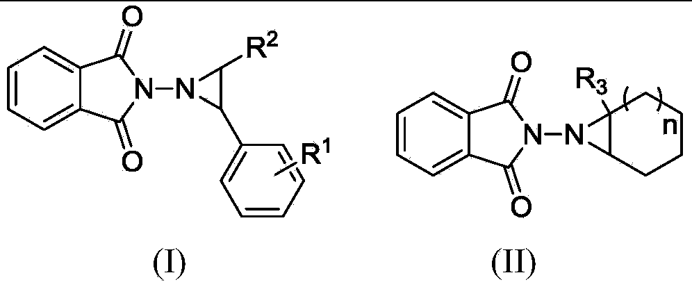 Electrochemical catalytic synthesis method of aziridine compounds