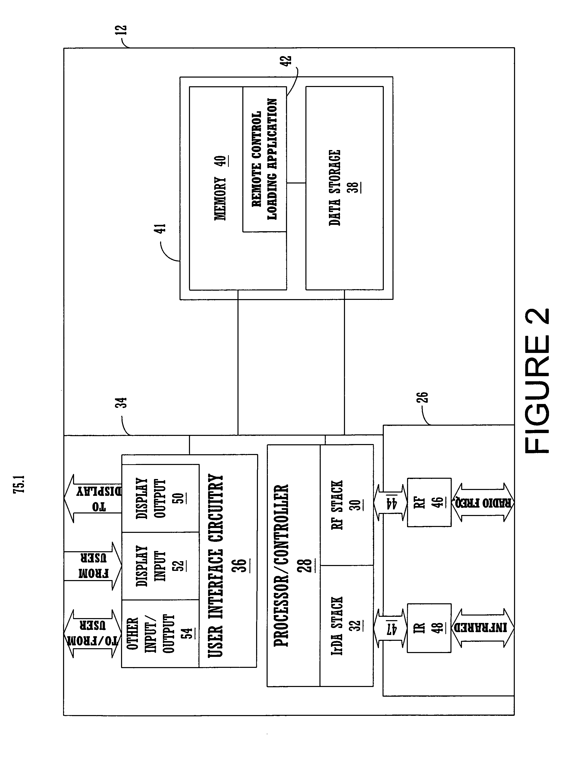 Method and system for automatic firmware updates in a portable hand-held device