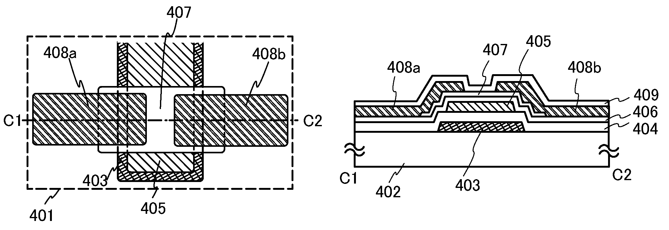 Device including nonvolatile memory element