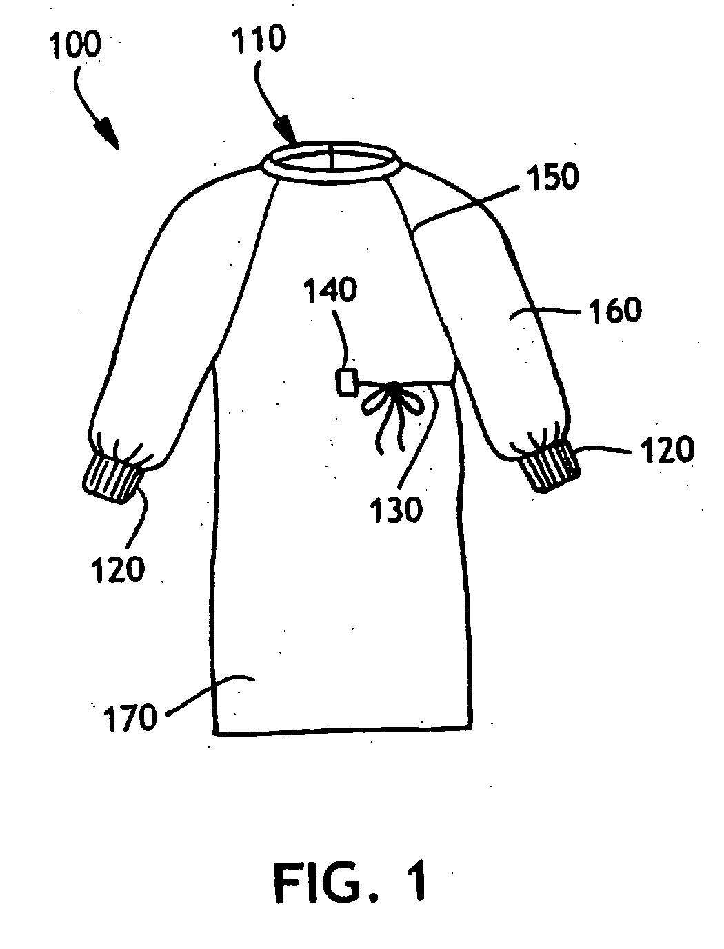 Surgical gown tie attachment