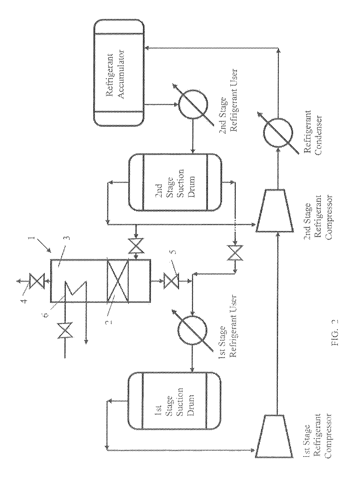 Refrigerant vent rectifier and efficiency booster