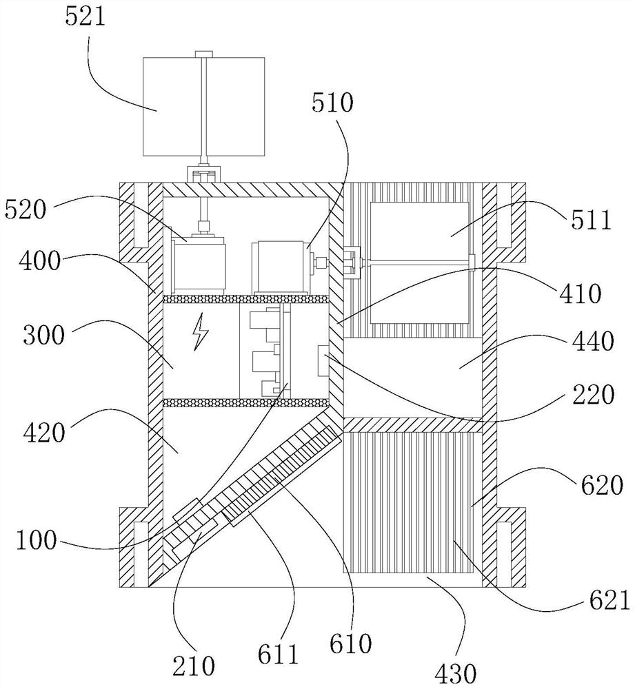 Industrial VOC emission monitoring sensor and mounting structure thereof