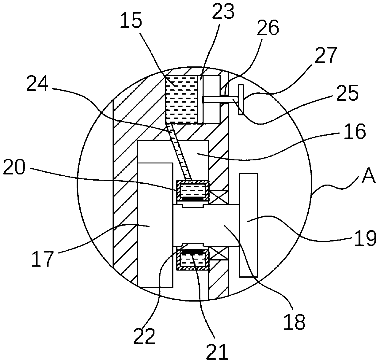 Multipoint equidistant adjusting device