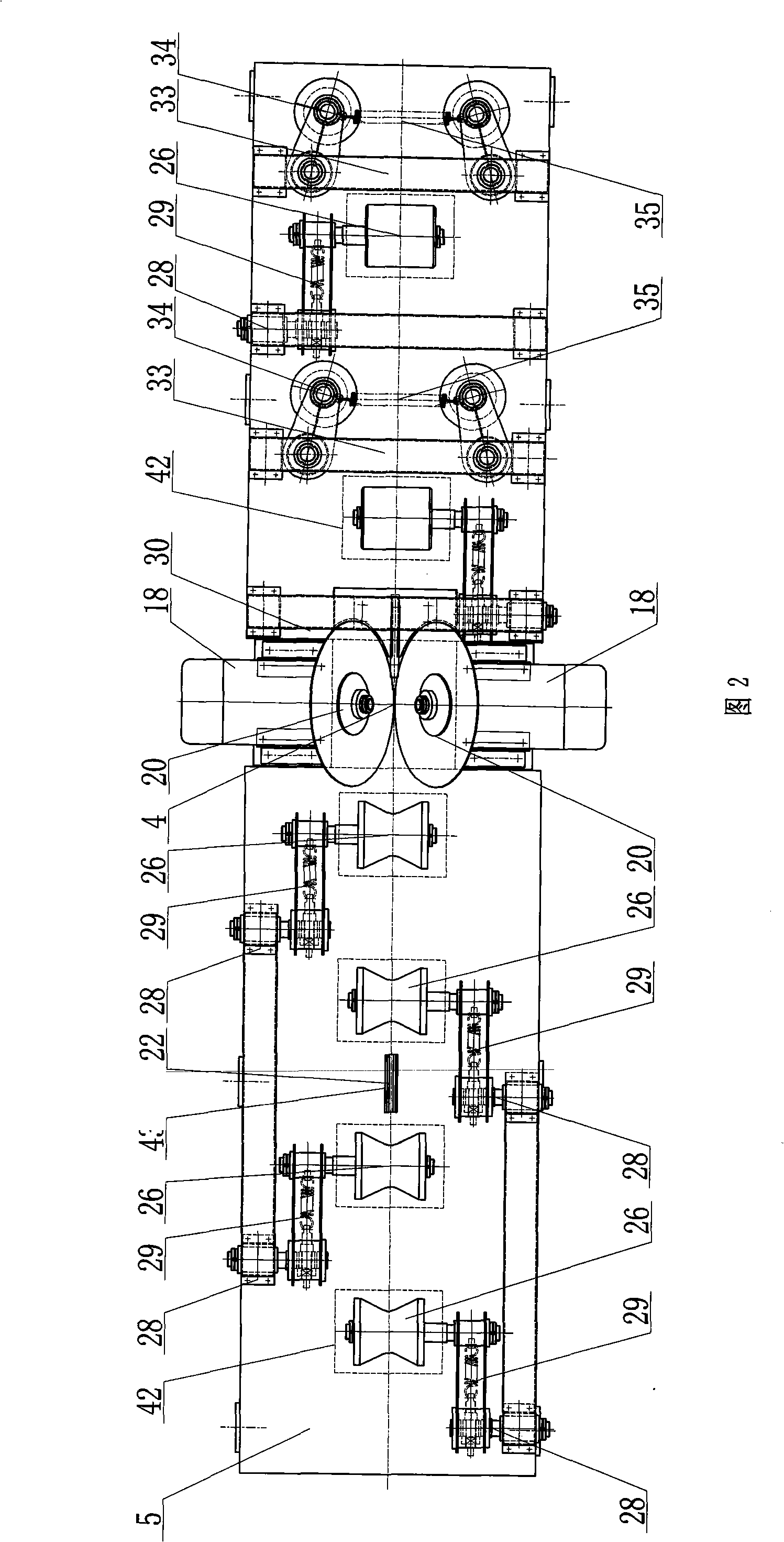 Special-shaped lumber splitting machine