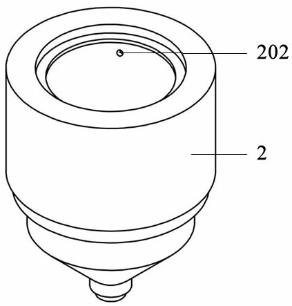 Rainwater pollutant passive sampler with automatic quantification function