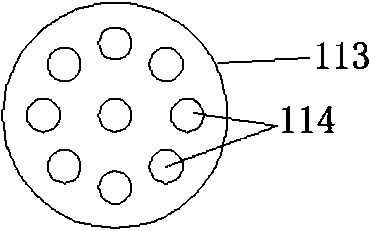 Mixing, forming and instrument cleaning integrated device for cement mortar test piece