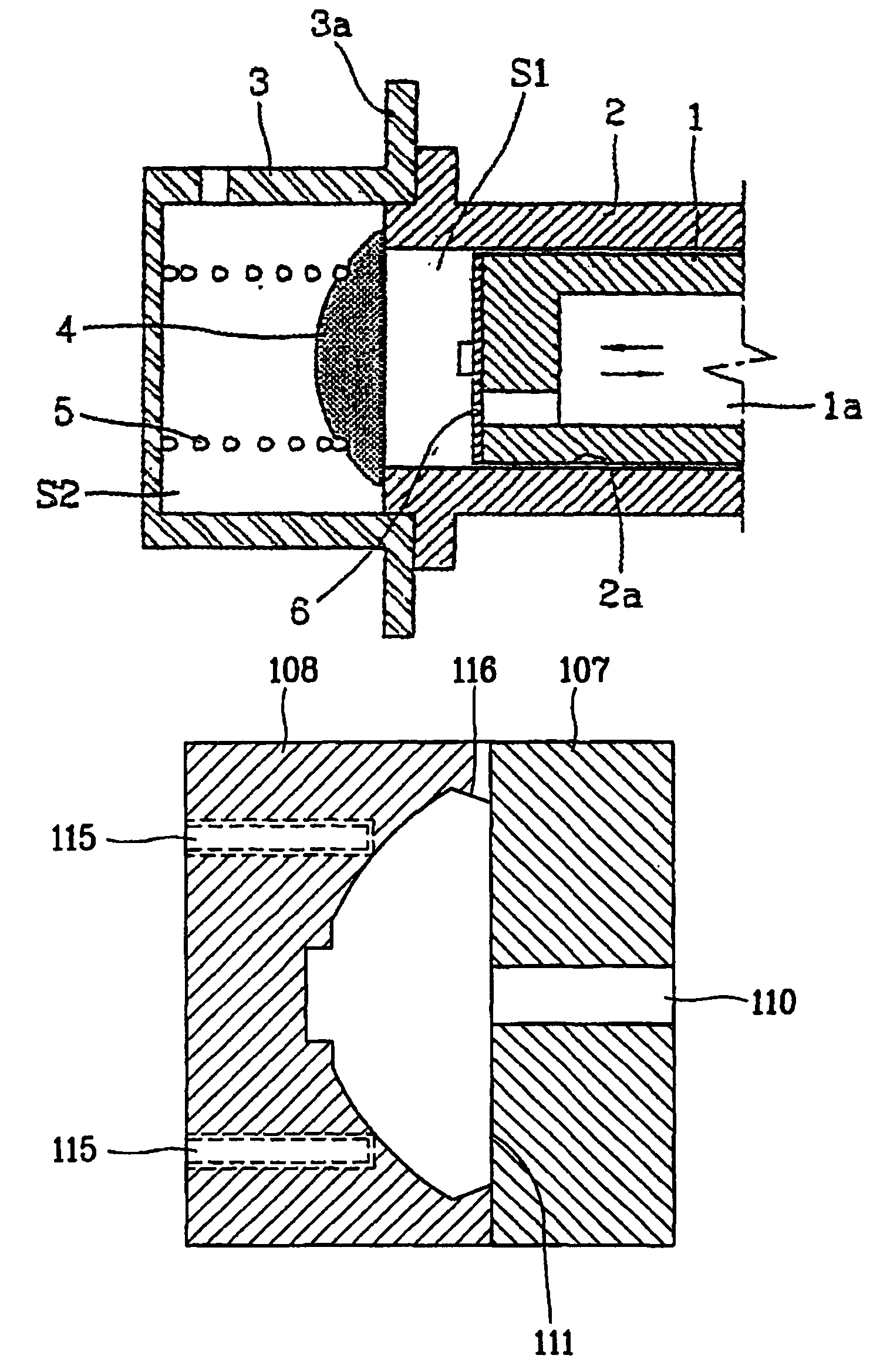 Discharge valve apparatus for reciprocating compressor