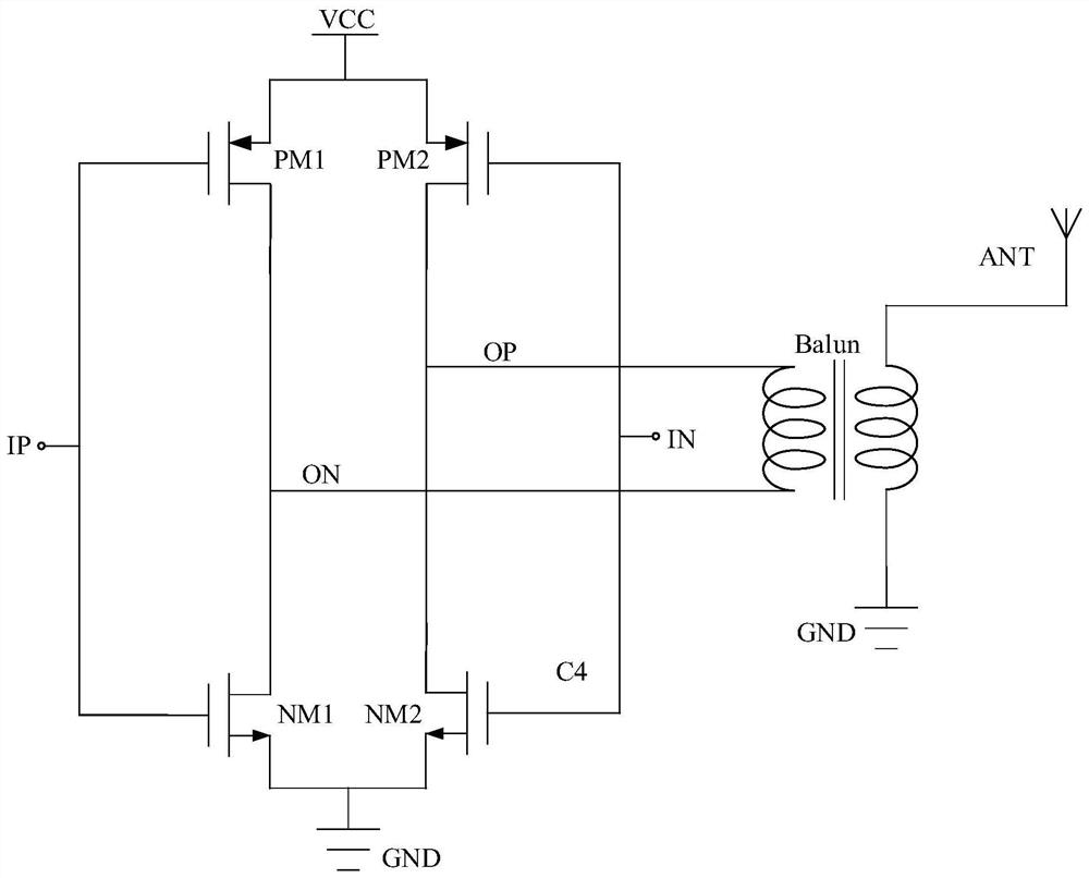 Power amplifiers for RF transceivers, RF transceivers, remote controls