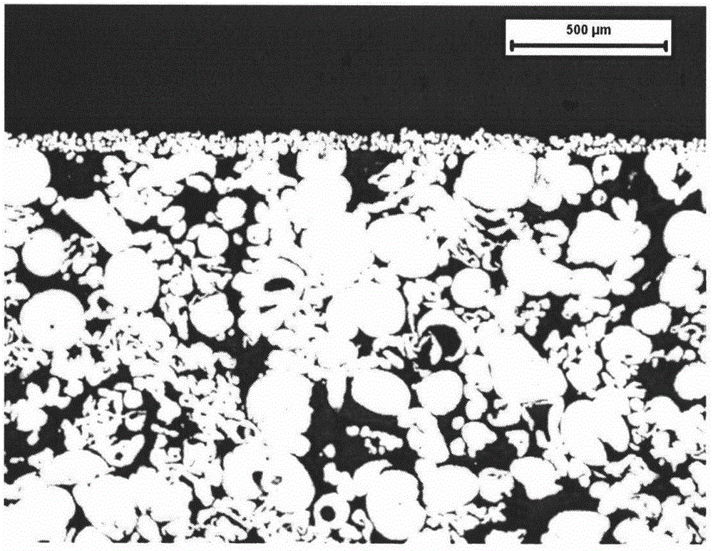 Method for preparing microporous metal layer on macroporous metal surface