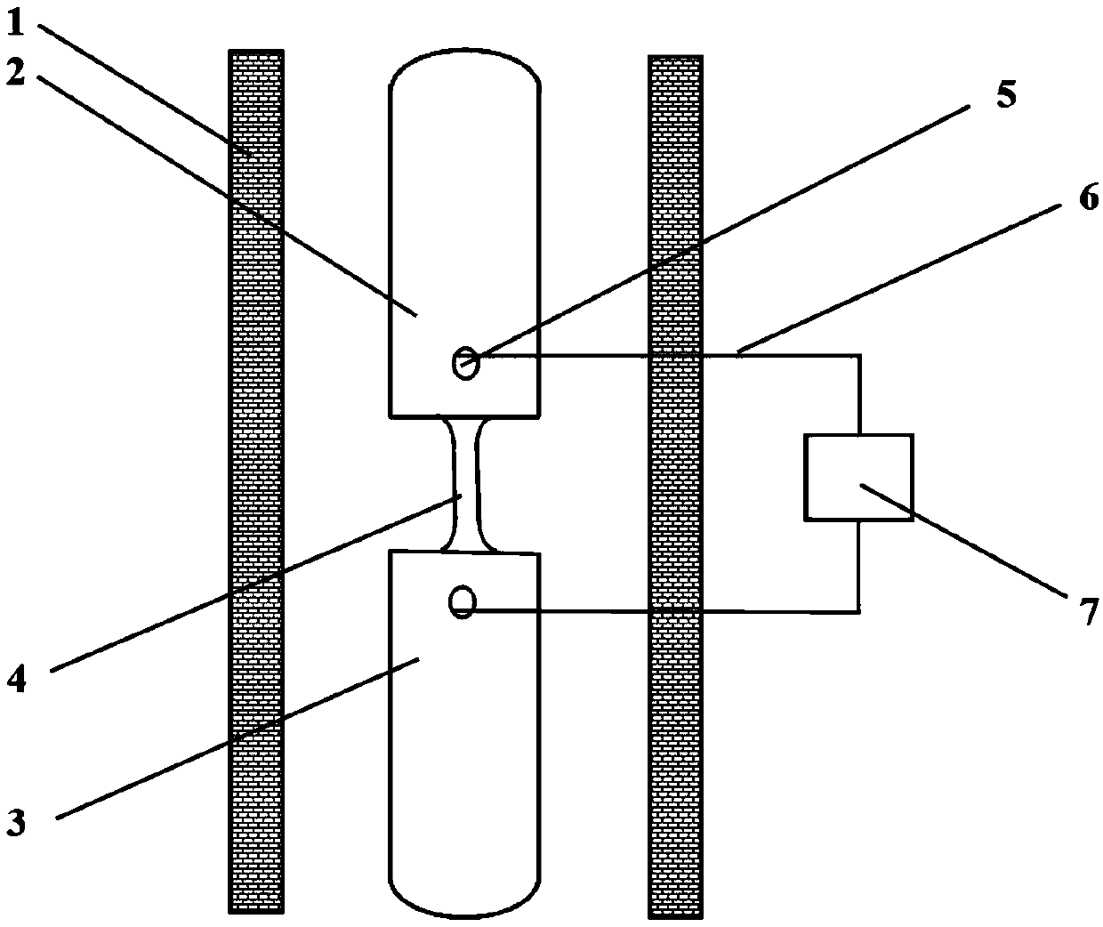 Zirconia ceramic plastic processing method assisted by direct-current electric field