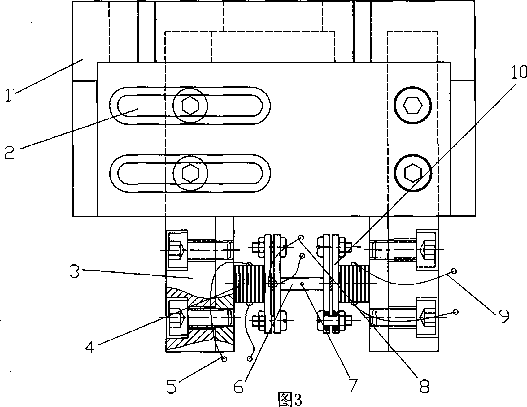 Tapping type high-sensitivity SPM feeler based on PVDF and measurement method