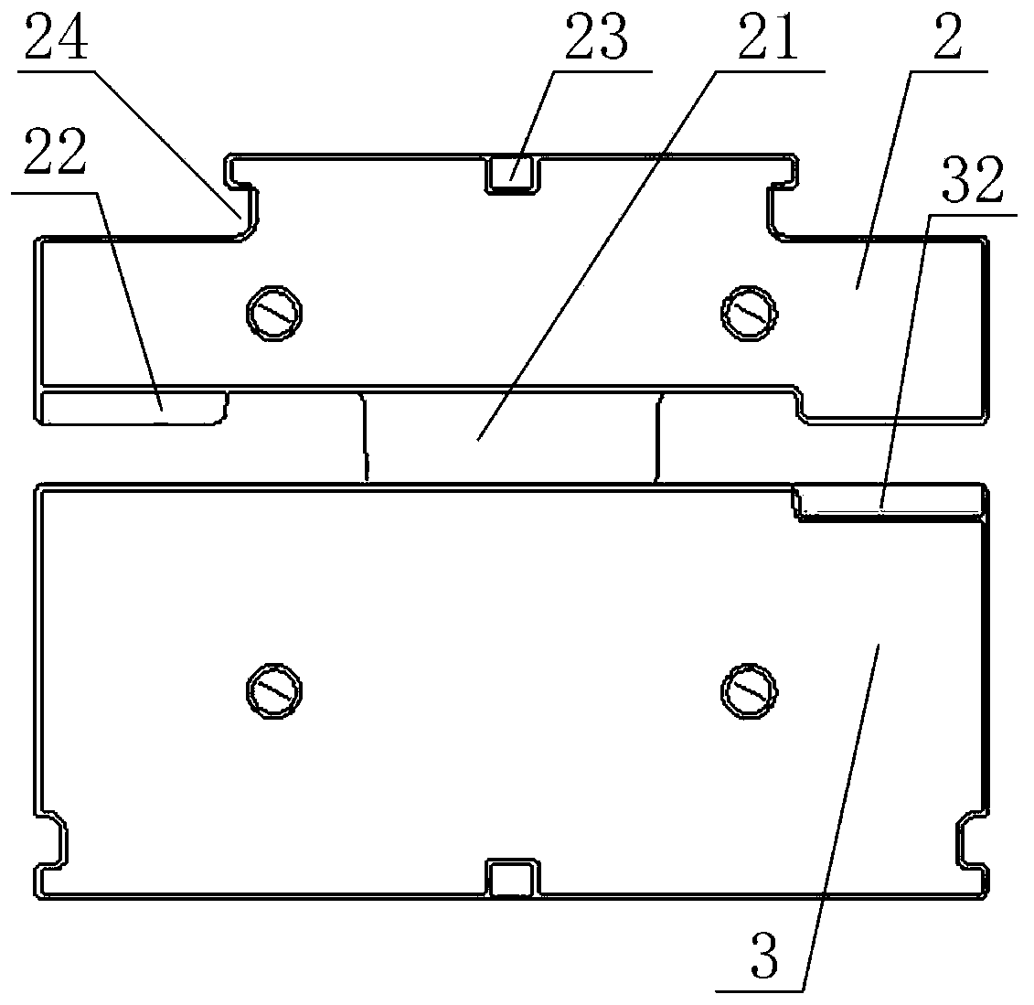 Pre-pressing mold for 2014 aluminum alloy aviation precision wheel hub die forging