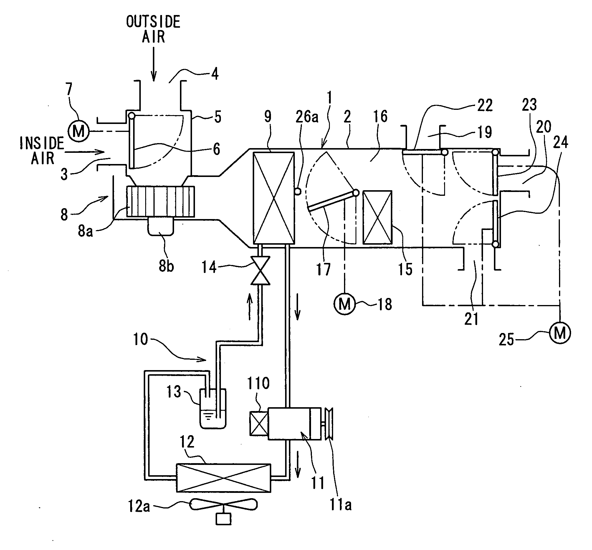 Air-conditioner for vehicle