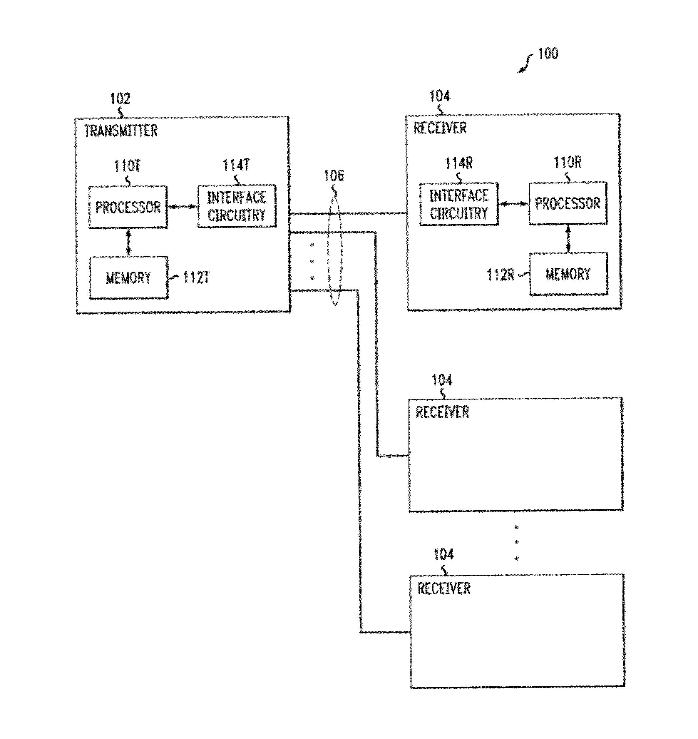 Interpolation method and apparatus for increasing efficiency of crosstalk estimation