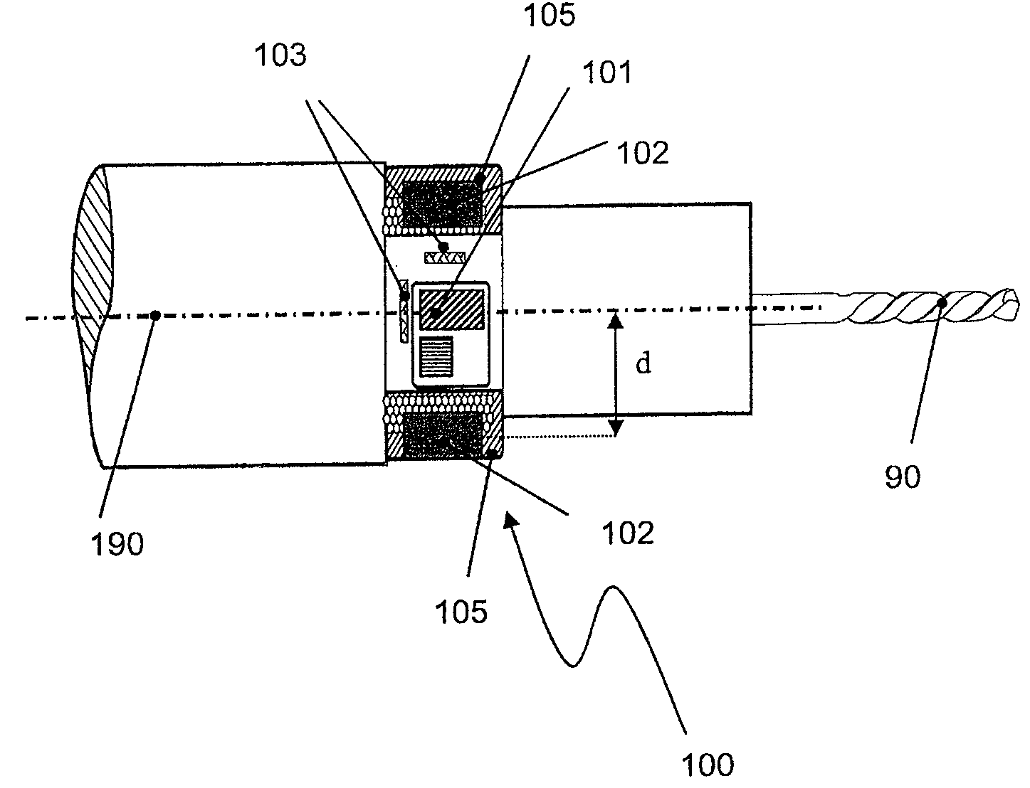 Sensor system for machine tools