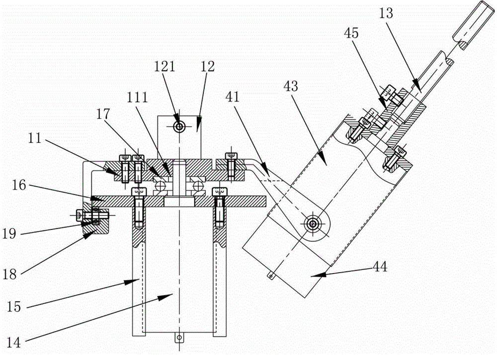 a mechanical arm