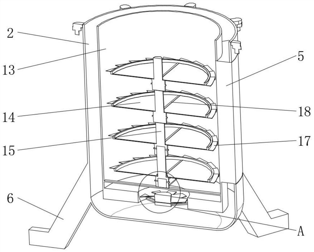 Rapid drying device for new materials