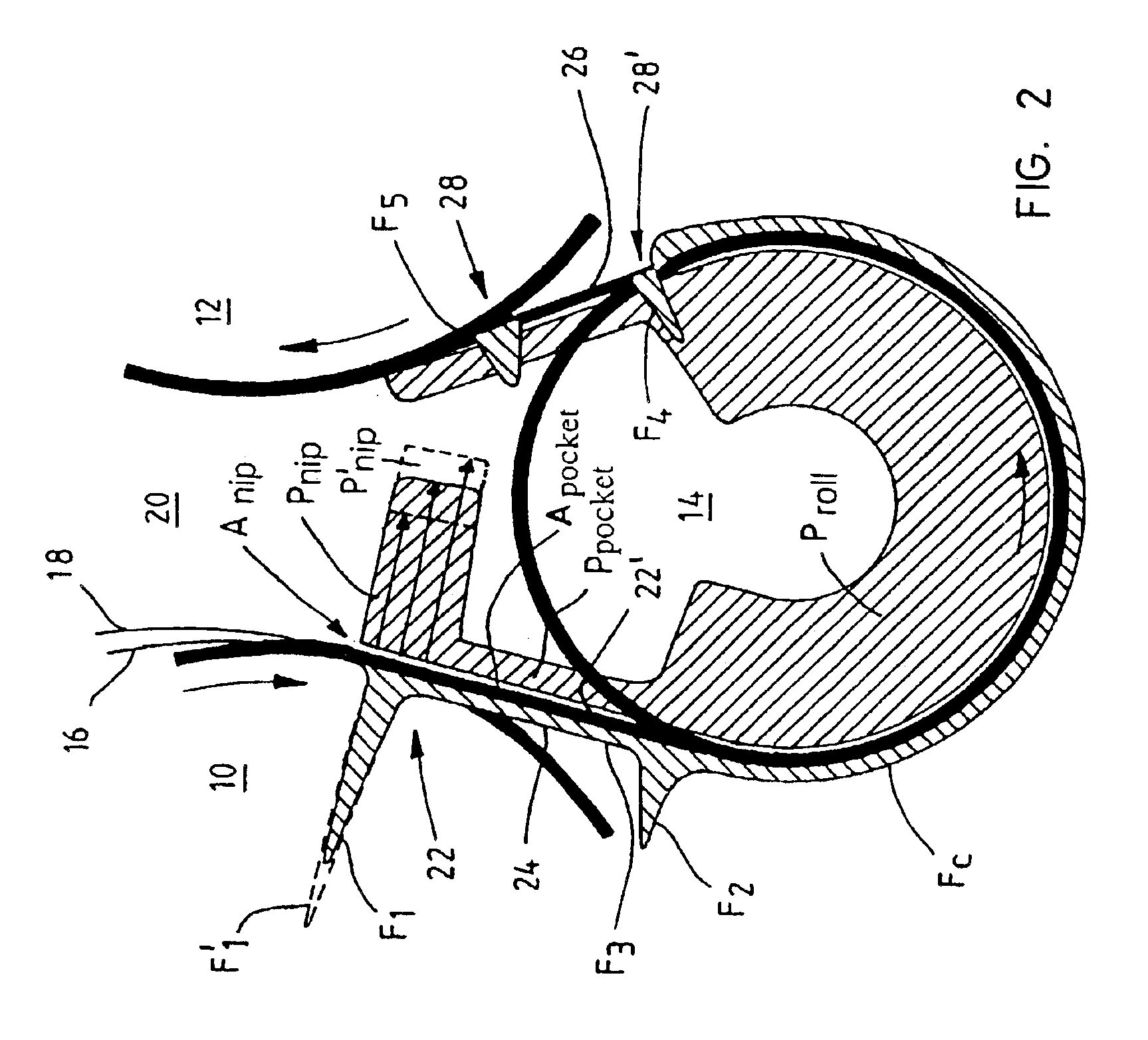 Method and apparatus in the drying section of a paper machine or the like