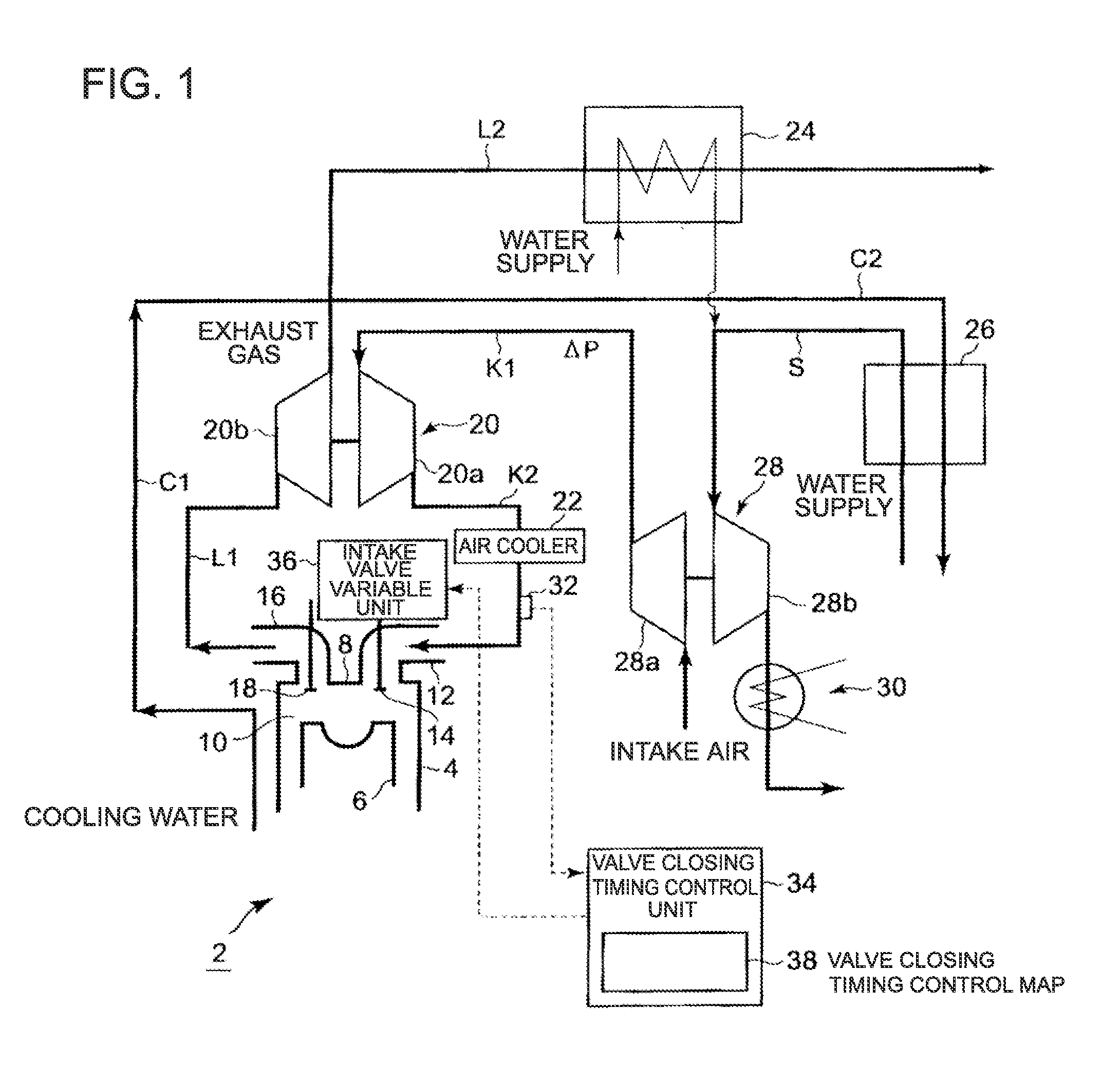 Miller cycle engine