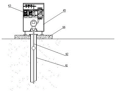 Paddy field automatic intelligent irrigation system and method of using the system for farmland irrigation