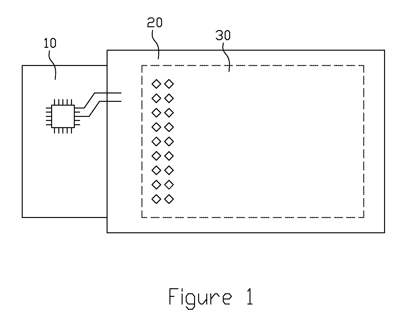 Capacitive-type touch pad having special arrangement of capacitance sensor