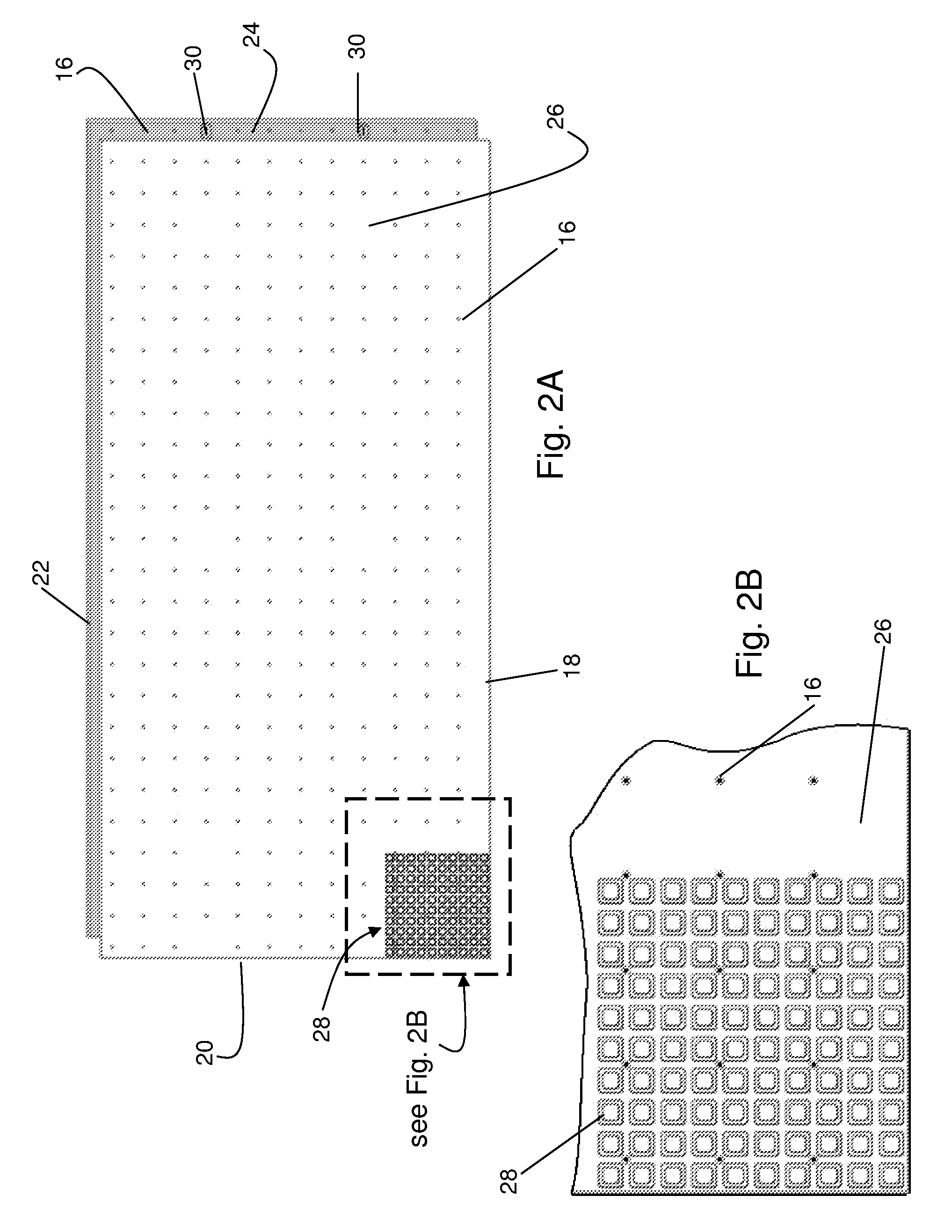 Load supporting panel having impact absorbing structure