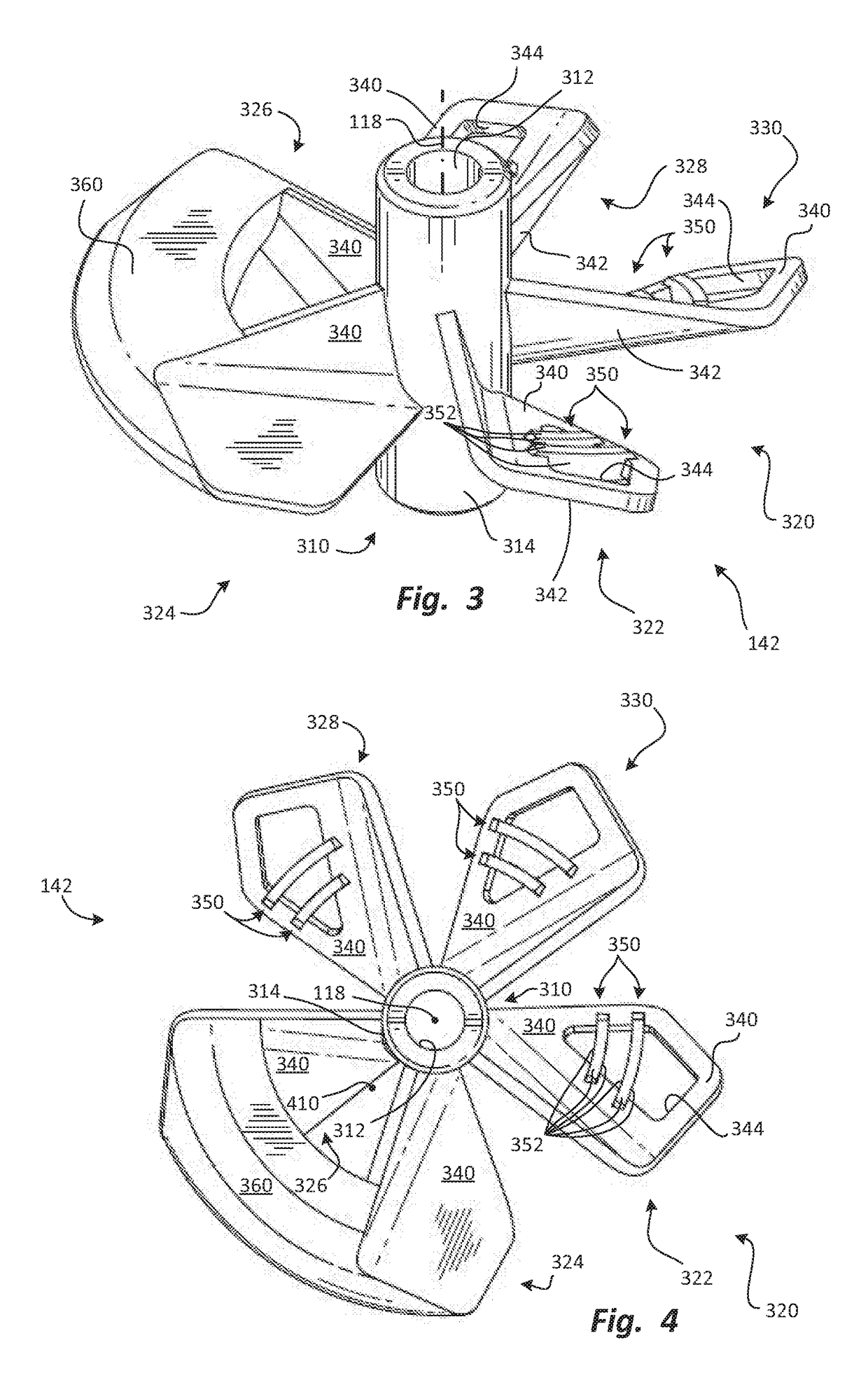 Whisk mixing systems within a container